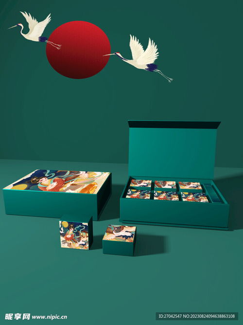 解析礼盒广告设计图 分层PSD素材的价值与应用